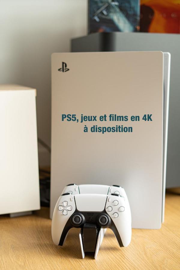 Capsule Nature & Photos - Jacuzzi - Netflix & Home Cinema - Ps5 & Jeu Thun-Saint-Martin Bagian luar foto