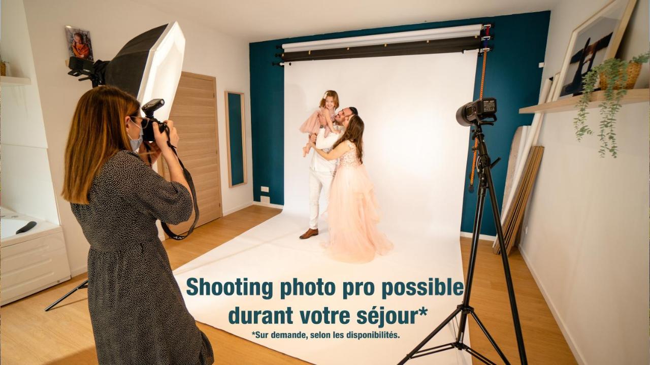 Capsule Nature & Photos - Jacuzzi - Netflix & Home Cinema - Ps5 & Jeu Thun-Saint-Martin Bagian luar foto