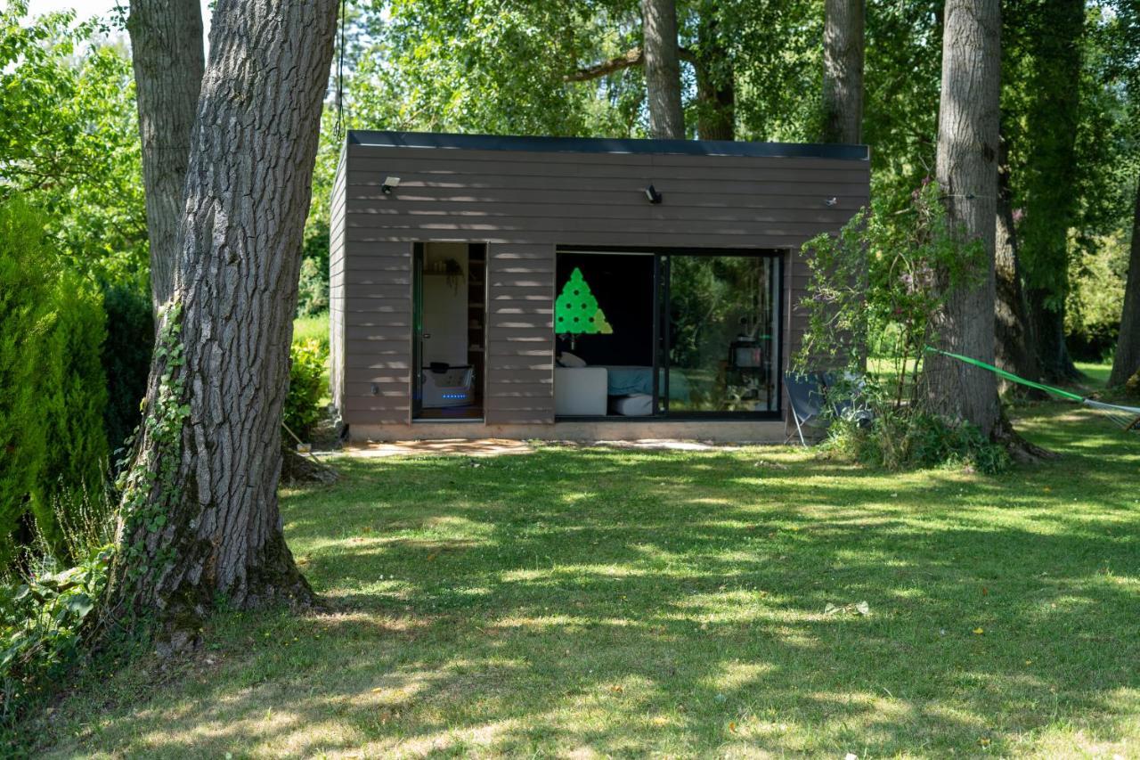 Capsule Nature & Photos - Jacuzzi - Netflix & Home Cinema - Ps5 & Jeu Thun-Saint-Martin Bagian luar foto